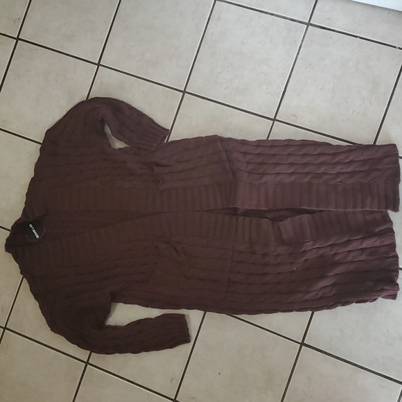NWOT Rehab Lab long chunky cardigan duster - Picture 1 of 9